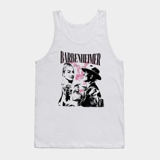 Barbenheimer White Vintage Tank Top